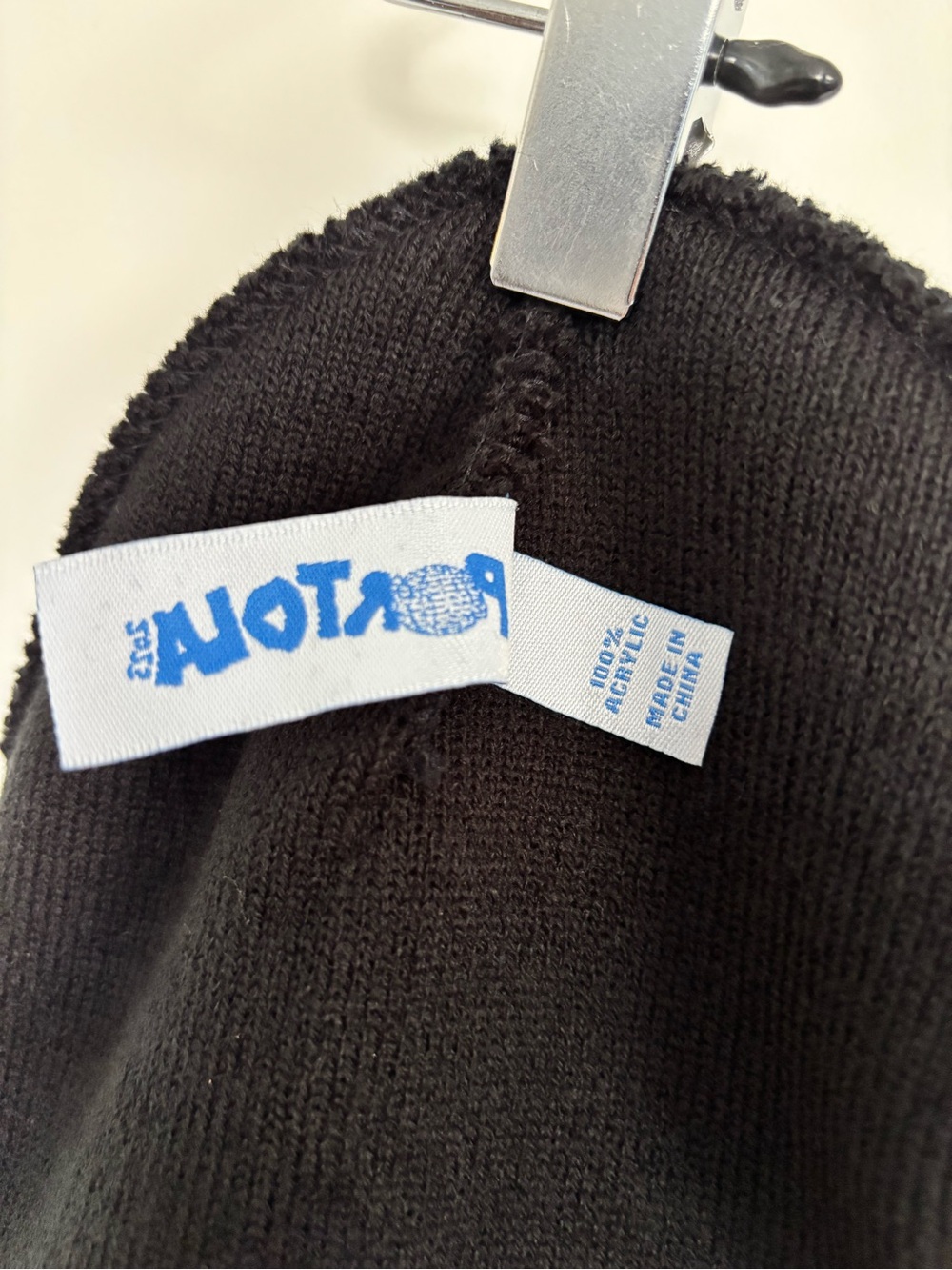 Portola festival 2023 Black Knit Beanie OS - Picture 5 of 6